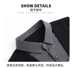 Men's Cardigan, Fake Two Shirts, Jacket, Fake Two Items Autumn Bestseller, Fake Two Items, New Cardigan Shirt