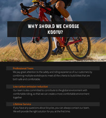 KOOTU Full Carbon Fiber Road Bike – Ultra-Light Pure Oil Disc Brake Bicycle with SHIMANO R7120 24-Speed Components | Performance Cycling for Adults