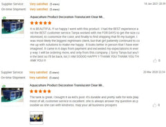 Vokanda Mini Complete Aquarium - 160 Gallon (610L) Betta & Koi Fish Tank, 3.3' x 3.3' x 2'