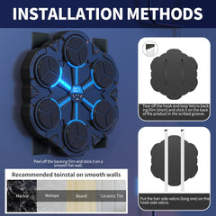 Smart Bluetooth Music Boxing Machine – Wall-Mounted Boxing Trainer for Home Fitness, Decompression & Fighting Practice | Interactive LED Boxing Target