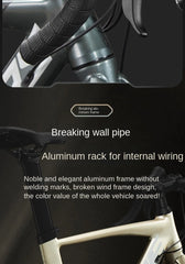 Ruta Aluminum Road Bike – 29" Wheel 12-Speed Mountain Bike | Lightweight Bicicleta de Ciclismo Aro 29 | Carbon Style Frame