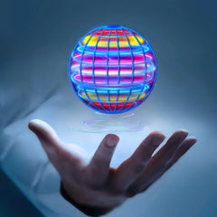 Flying Ball Spinner Toy Hand Control Drone Helicopter 360° Rotating Mini UFO with LED Light Kids Gifts Game Children Sports Ball