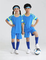 Adult & Kids Soccer Jersey Set – Football Training Kit with Tracksuit for Men, Boys & Children | Futbol Uniforms