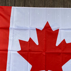 90x150CM Canadian Flag – Polyester 3x5FT Hanging Banner for National Decoration
