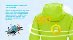 Camping Rain Jacket Men Women Waterproof Sun Protection Clothing Fishing Hunting Clothes Quick Dry Skin Windbreaker