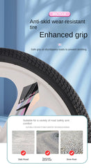 Folding Mountain Bike for Boys & Girls – Variable Speed Bicycle for Primary & Secondary School Students | 18", 20", 24" Sizes