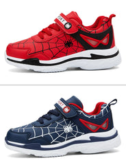 Luxury Boys' Fashion Sneakers – PU Leather Kids’ Casual Sports & Tennis Shoes