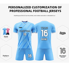 Football Jerseys for Adults & Kids – Personalized Soccer Uniforms for Men & Women, Team Sportswear & Training Tracksuit Set