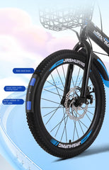 Folding Mountain Bike for Kids – 18/20 Inch Variable Speed Bicycle for Boys & Girls | Student Road Bike | Bicicleta de Estrada