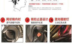 Iron Blood Warrior Predator Motorcycle Helmet – Retro Off-Road Full-Face Helmet for Men | Personalized Design | DOT & ECE Certified