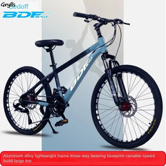 Grylls Aluminum Alloy Mountain Bike – Cross-Country, Variable Speed, Outdoor Sports Bicycle for Men & Students