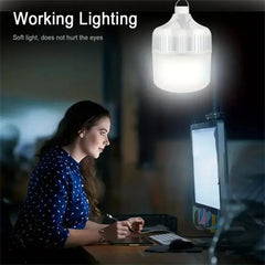 Portable Camping Light | USB Rechargeable LED Bulb for Emergency & Outdoor Tent Lighting