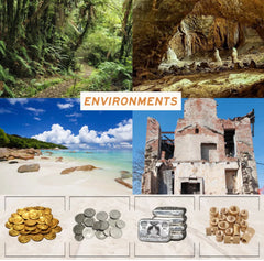 Treasure Hunter MT705 Professional Underground Metal Detector – V-Flex Tech, Waterproof 11" Coil, High Sensitivity Scanner