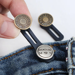 6 Pcs Jeans & Pants Button Extenders | Universal Waist Expander for Men & Women | Instant Belt Extension Solution