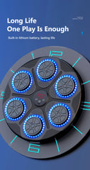 Music Boxing Machine – Smart Bluetooth Wall-Mounted Boxing Trainer | Electronic Punching Target for Home Gym & Fitness