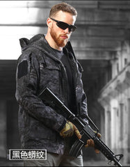 M65 Casual Quick Dry Tactical Windbreaker Outwear Trench Men Waterproof Flight Pilot Coat Hoodie Man Field Jacket