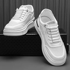 Men Vulcanized Shoes New Fashion Casual Sports Comfortable Thick Soled Breathable Thick Soled Shoes for Men