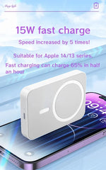 Xiaomi 50,000mAh MagSafe Power Bank – 22.5W Wireless Fast Charging, Magnetic, Foldable Stand, Portable External Battery
