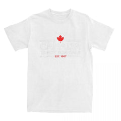 Canada Is Not For Sale 1867" T-Shirt – Funny Men's Streetwear, 100% Cotton Crew Neck Summer