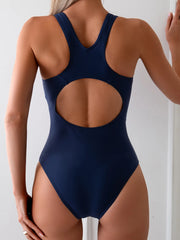 Summer Sexy One-Piece Swimsuit – Closed Women's Swimwear for Swimming, Body Bathing, & Beachwear | Pool Bather