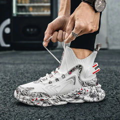 Men’s Luxury Sneakers – Breathable Casual Trainers & Fashion Loafers for Running, Walking, and Everyday Wear