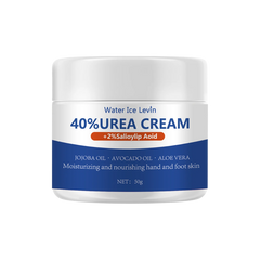 50g Ultra Moisturizing Foot Cream – 40% Urea & Aloe Vera for Softening Cracked Feet & Gentle Exfoliation
