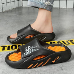 Men’s Luxury EVA Sole House Slippers – Comfortable Indoor Sandals, Flip-Flops & Slides for Casual Home Wear