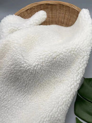 Love Print Plush Sweatshirt, Winter Thermal Casual Long Sleeve Crew Neck Sweatshirt Women's Clothing