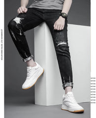 Men's Genuine Leather Height-Increasing Sneakers – Casual White Platform Shoes with 6/8/10CM Lift Insole