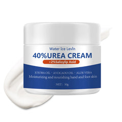 50g Ultra Moisturizing Foot Cream – 40% Urea & Aloe Vera for Softening Cracked Feet & Gentle Exfoliation