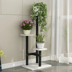 Multi-Tier Metal Plant Stand - Indoor Flower Pot Holder & Garden Display Rack