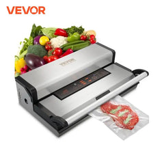 VEVOR Commercial Vacuum Sealer Machine – Multifunctional Automatic Food Packaging with Bag Roll Storage Cutter for Home Kitchen Use