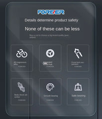 SKIG 18-Inch Magnesium Alloy Mountain Bike – Dual Shock Absorption Bicycle for Boys & Girls Ages 8–14 | Lightweight & Durable