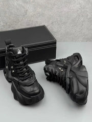 Brand Designer Men's Shoes Fashion High Top Platform Sneaker Street Trend Casual Shoes for Men Height Increasing Shoes Tenis2024