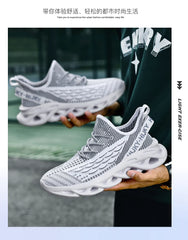 Men’s Luxury Sneakers – Breathable Casual Trainers & Fashion Loafers for Running, Walking, and Everyday Wear