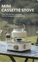 2800W Camping Gas Stove | High Firepower Portable Cassette Furnace for Outdoor Cooking, Picnic & Camp