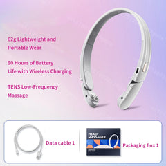 Electric Head Massager for Headache Relief – Brain Stimulator Therapy Machine for Migraine & Insomnia Relief