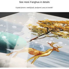 ravel Shark Creative Art Poster – 45x35CM Fashion Home Decor & Electric Meter Box Cover