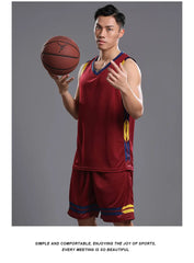 2PCS Men’s Sports Set – Short Sleeve T-Shirt + Shorts for Basketball, Football, Running & Fitness | Plus Size Tracksuit Outfit