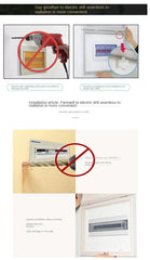 ravel Shark Creative Art Poster – 45x35CM Fashion Home Decor & Electric Meter Box Cover