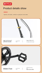 Grylls Fashion 12/14 Inch Folding Bike – Portable Lightweight Bicycle for Adults & Students | Compact Commuter Bike for Kids & Teens