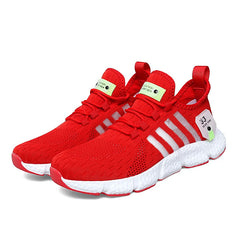 Men’s Thick-Soled Sneakers – Breathable Summer Running & Tennis Shoes, Comfortable Casual Footwear in Large Sizes
