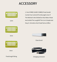 MLG Electric Shaver for Men & Women – Portable Full Body Trimmer, USB Rechargeable, T-Shaped Blade Razor for Beard & Armpits, Washable