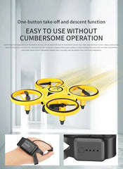 XIAOMI RC Intelligent Gesture Induction Drone Watch Quadcopter Fall Resistant Suspension Remote Control Small Aircraft Toy