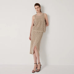 Women’s Premium 100% Linen Summer Vest – Elegant & Fashionable Lightweight Luxury Sleeveless Top for Ladies' Wardrobe