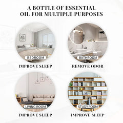 EVOKE OCCU100ML Essential Oils, Lavender Vanilla Eucalyptus Jasmine Rose Mint Oil for Diffuser, Humidifier, Scented Candles