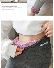 Winter Fleece Lined Tights Warm Thermal Leggings Thick Plush Stockings Pantyhose For Winter