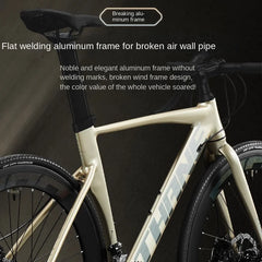 Ruta Aluminum Road Bike – 29" Wheel 12-Speed Mountain Bike | Lightweight Bicicleta de Ciclismo Aro 29 | Carbon Style Frame