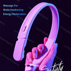 Electric Head Massager for Headache Relief – Brain Stimulator Therapy Machine for Migraine & Insomnia Relief