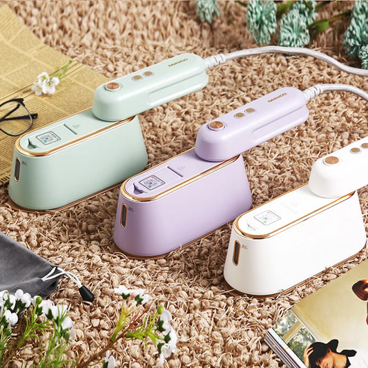 New Handheld Hanging Ironing Machine | 1000W Portable Steam Iron | Wet & Dry Double Ironing with 6 Steam Holes